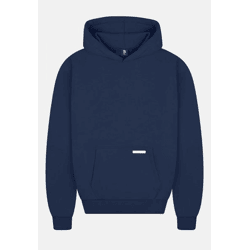 weicher Dropsize Herren Hoodie mit Baumwolle Blau