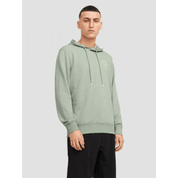 Soft Jack & Jones Men's Hoodie in Pastel Green