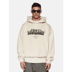 weicher MJ Gonzales Herren Hoodie Oversize 460 g/m² mit Baumwolle Beige