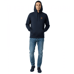 weicher ON THAT ASS Arcano2 Hoodie Herren Baumwoll-Sweater mit Fleece-Innenfutter Navy-Blau