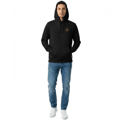 weicher ON THAT ASS Arcano2 Hoodie Herren Baumwoll-Sweater mit Fleece-Innenfutter Schwarz