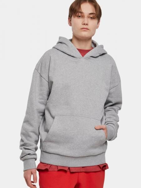 weicher Urban Classics Herren Hoodie 460 g/m&sup2; mit Baumwolle Grau