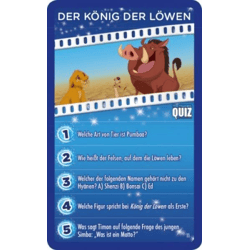 Winning Moves 62769 - Disney Classics Quiz - Kartenspiel