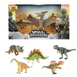 WORLD OF DINOSAURS Dino mittel im Karton, 6 fach sortiert
