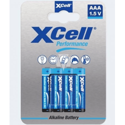 XCell Micro - LR03 Alkaline Micro 4er Blister - Batteries