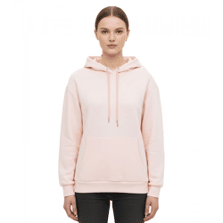 ZWILLINGSHERZ Hoodie Damen Sweat-Pullover Kapuzenpullover mit Tasche 46093-13 Rosa