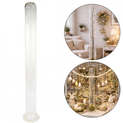 Zylinder XL auf Fuß Glas 100 cm
