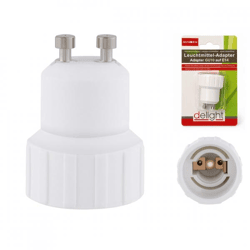 Adapter von GU10 auf E14, weiß