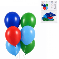 Amscan-Luftballons „Lets Party“, 25 cm, 6er-Set