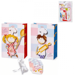 Amscan Geschenktüte „Little Cooks“, 14 cm, 8 Stück