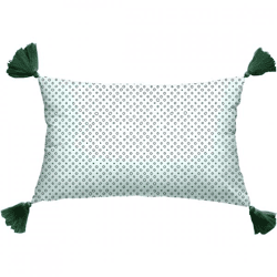 Ateliers du Linge Kissen Imprime Gallica Geo 30 x 50 cm