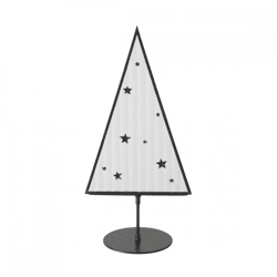 Boltze Weihnachtsbaum „Stanny“ aus Glas, 31 cm