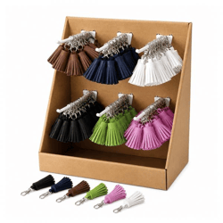 Boltze Schlüsselanhänger Costa 5 cm, 6er-Set, sortiert