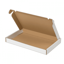Briefkastenbox, weiß, unbedruckt, 310 x 220 x 28 mm