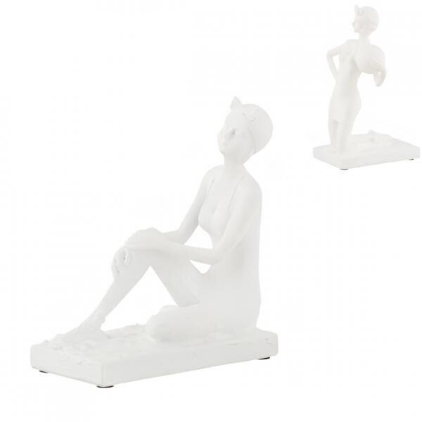 J-line figurine of a woman, 20 cm, 2 assorted