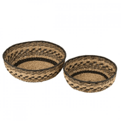 J-Line Seegras-Korb 46 cm, 2er-Set