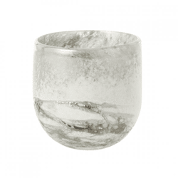 J-Line Windlicht Scavo, Glas, 10,5 cm