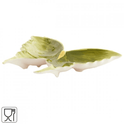 Light & Living Schale Schmetterling grün 27,5 cm