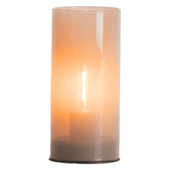 Light & Living Tischleuchte Vazolla LED auf Batterie orange 15 cm