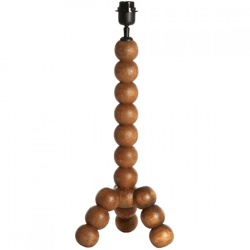 Light & Living Tischleuchte Veglio EU-Stecker braun 60 cm