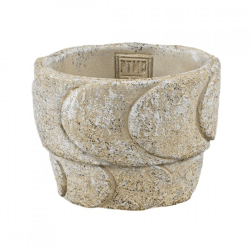 PTMD Blumentopf Gibran S cremefarben 12 cm