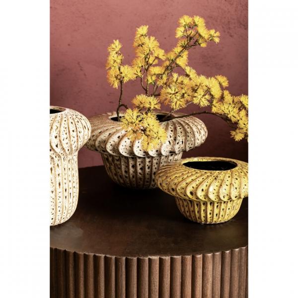 PTMD Blumentopf Sindi High, gelb, S, 22 cm