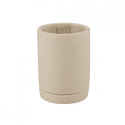 PTMD Blumentopf Vik XS, Zement, Taupe, 15 cm