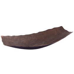 PTMD-Schale „Semin“, rustikal, kupferfarben, 64 cm