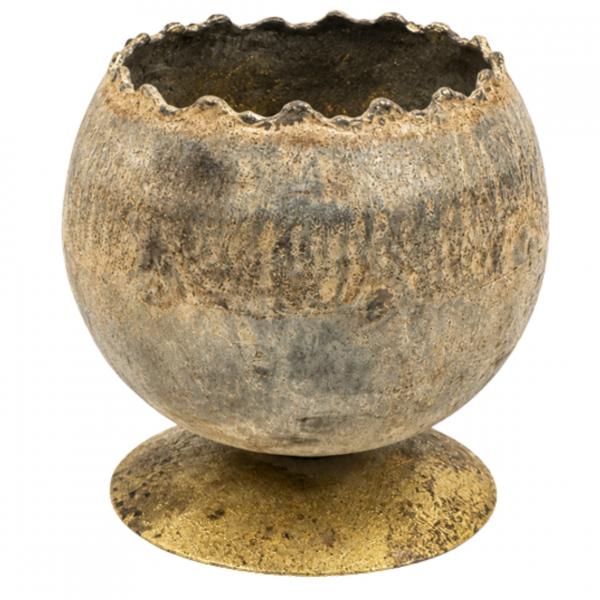 PTMD Teelichthalter „Surri S“, goldfarben, 10 cm