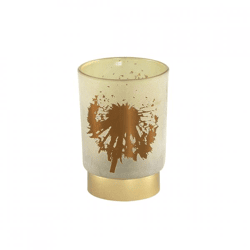 PTMD Tischlampe Besh S auf Batterie gold 12,5 cm