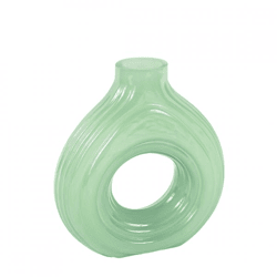 PTMD-Vase „Tiffy Milky“, grün, 19 cm