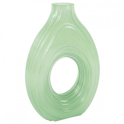 PTMD-Vase „Tiffy Milky“, grün, 27 cm