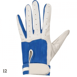 Batting Glove 23YA Leder links blau Größe 12