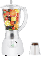 1.5-Liter Blender – Stainless Steel Housing – 4 Speed Settings
