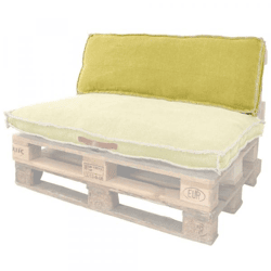 Unique Living rugkussen Manouk geel 40x120 cm