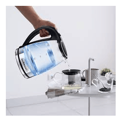Wasserkocher 1,8 Liter – 1500 W – LED-Beleuchtung – 360°-Sockel