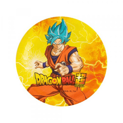 8 TELLER PLASTIC FREE DRAGON BALL SUPER © 18 cm