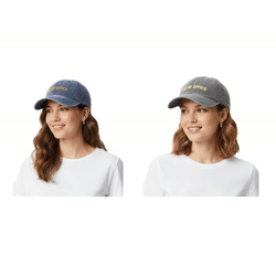 aussagekräftige ZWILLINGSHERZ Classic Base-Cap mit OUT OF OFFICE Schriftzug Baumwoll-Cap justierbare Cappy Schirm-Mütze 4603M K5404 in Gr