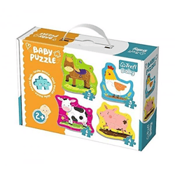 Baby Puzzle 36070 - Tiere auf dem Bauernhof 3-6 Teile