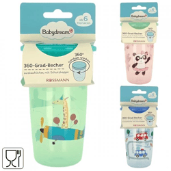 Babydream drinking cup 300 ml 3 assorted