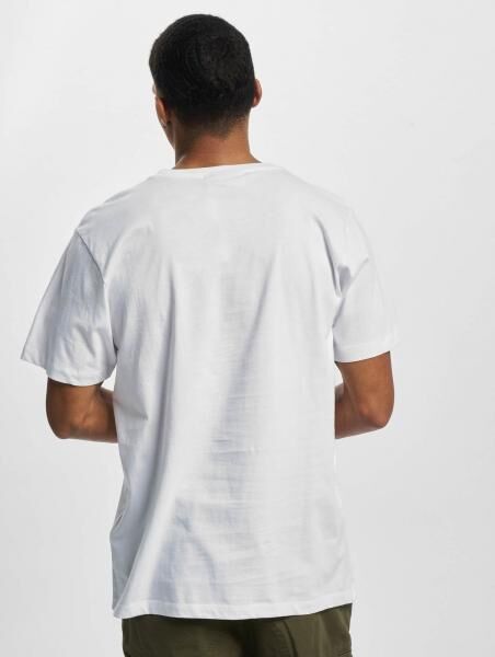 BAD+MAD Rio R-Ausschnitt T-Shirt wei&szlig;