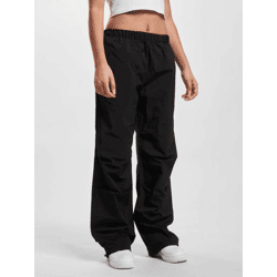 bequeme DEF Damen Jeans Kordelzug Taschen Schwarz