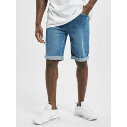bequeme Denim Project Herren Jeans Stretch Reißverschluss Taschen mit Baumwolle Blau