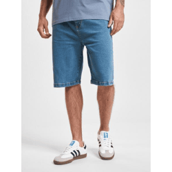 bequeme Denim Project Herren Shorts mit Baumwolle Blau