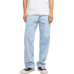 bequeme Jack & Jones Herren Jeans mit Baumwolle Blau