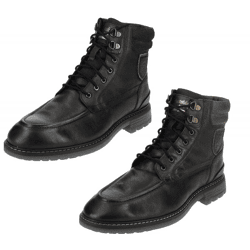 Bequeme Pantofola d´Oro Stiefelette Echtleder Schnürschuhe für Herren 10233053 Schwarz oder Braun