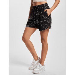 bequeme Urban Classics Damen Shorts Taschen 115 g/m² Schwarz