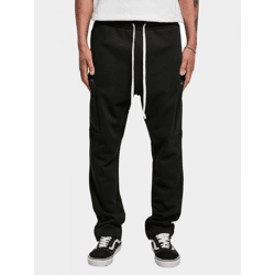 bequeme Urban Classics Herren Jeans Kordelzug Reißverschluss 300 g/m² mit Baumwolle Schwarz