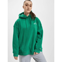 bequemer Tommy Jeans Damen Hoodie Grün