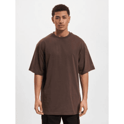 bequemes DEF Herren T-Shirt mit Baumwolle Braun